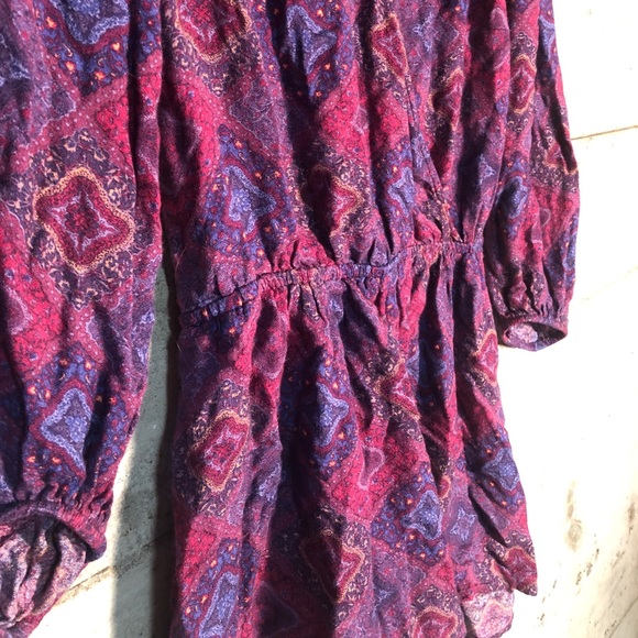 American eagle outfitters romper purple Paisley XS - Picture 3 of 5